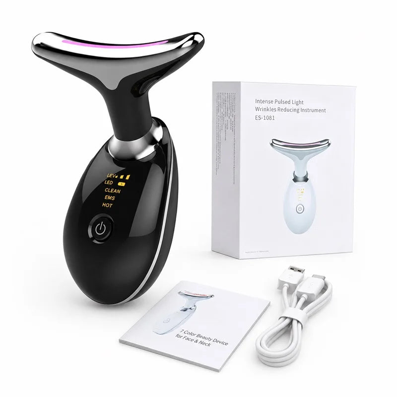 Dispositivo EMS Facial & Cuello | Lifting con Microcorriente
