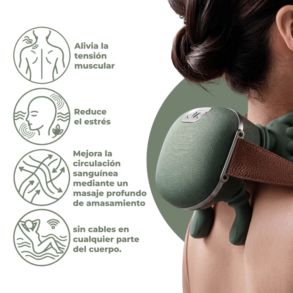 Masajeador Portátil Terapia de Masaje Profundo