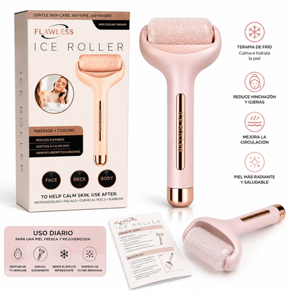 Rodillo Facial de Hielo | Terapia Anti-Hinchazón