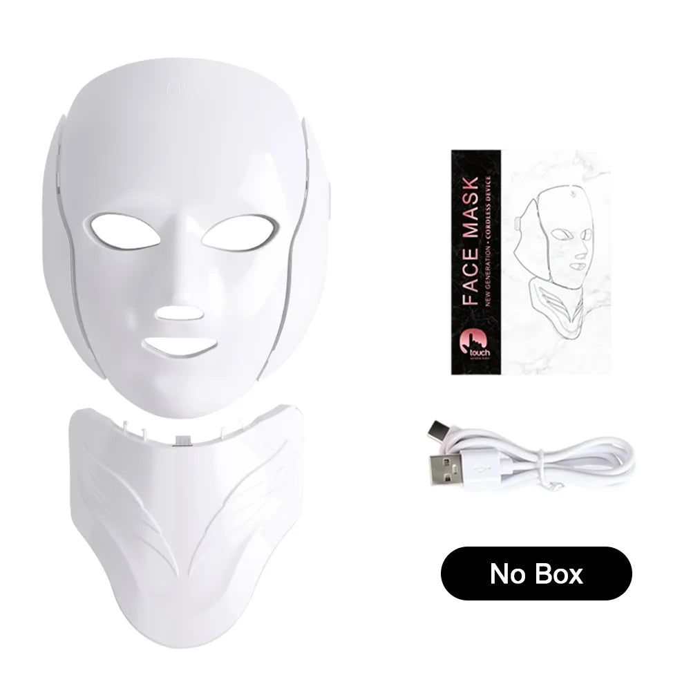 Máscara LED Facial & Cuello Pro-Glow™