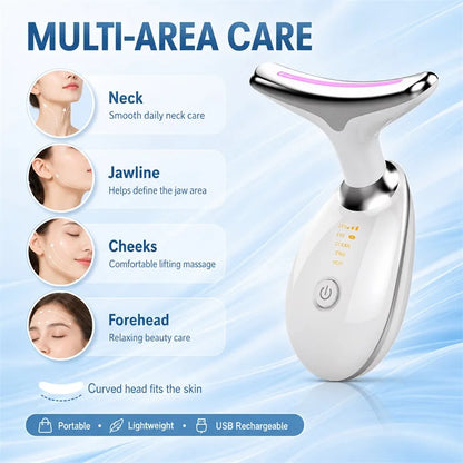 Dispositivo EMS Facial & Cuello | Lifting con Microcorriente