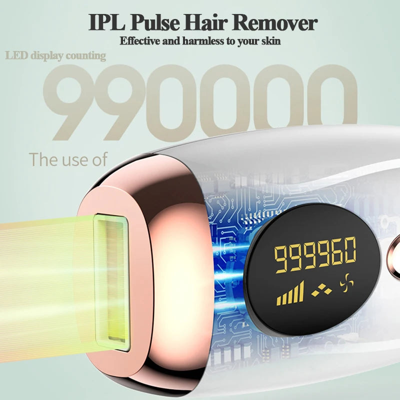IPL Depilación de Luz Pulsada | 999,999 Destellos