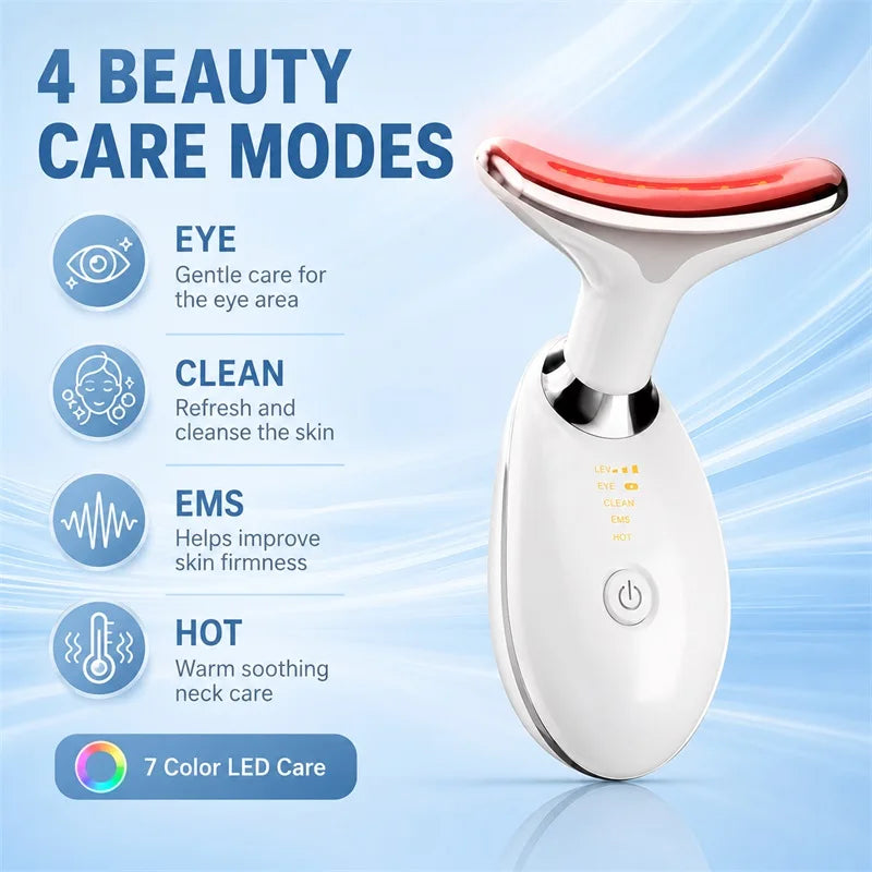 Dispositivo EMS Facial & Cuello | Lifting con Microcorriente