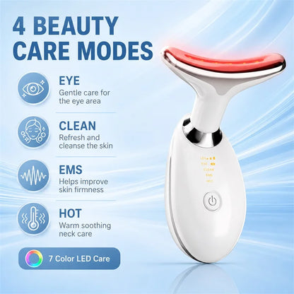 Dispositivo EMS Facial & Cuello | Lifting con Microcorriente