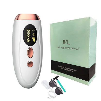 IPL Depilación de Luz Pulsada | 999,999 Destellos
