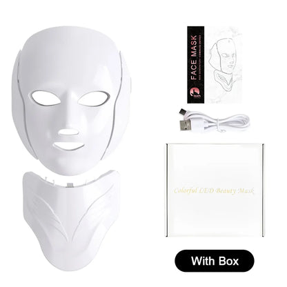 Máscara LED Facial & Cuello Pro-Glow™
