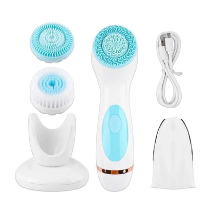 Cepillo Facial Sónico 3 en 1 | Limpieza Profunda + Masaje