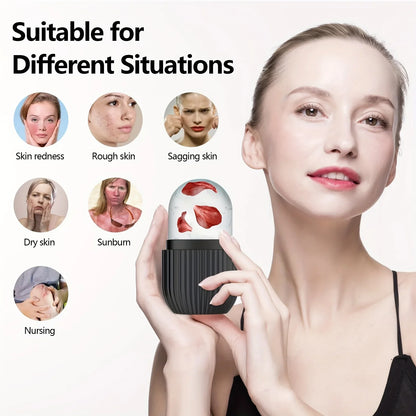 Cryo Ice Roller™ | Masajeador Facial Refrescante Anti-Hinchazón